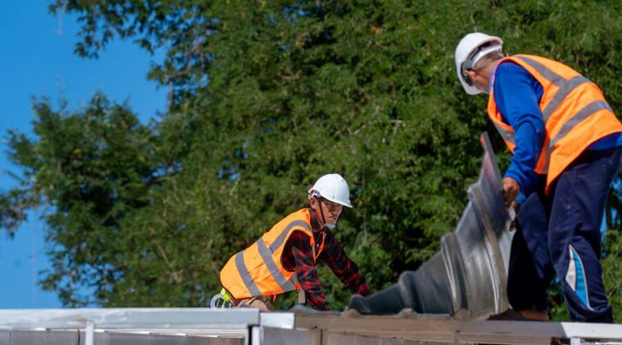 Professional new roof installation services in Foxboro, MA